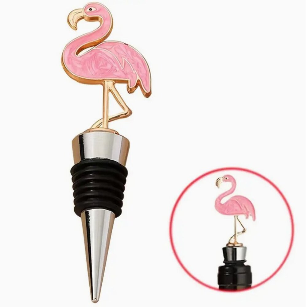 Flamingo Bottle Stopper NWT